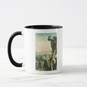 Mug Vue de point de glacier regardant au-dessus de