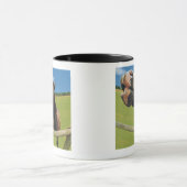 Mug vue de Poisson-oeil de cheval (Centre)