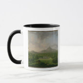 Mug Vue de Powerscourt, comté Wicklow, c.1760-2 (huile (Gauche)
