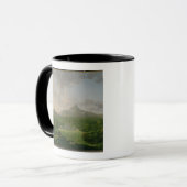 Mug Vue de Powerscourt, comté Wicklow, c.1760-2 (huile (Devant gauche)