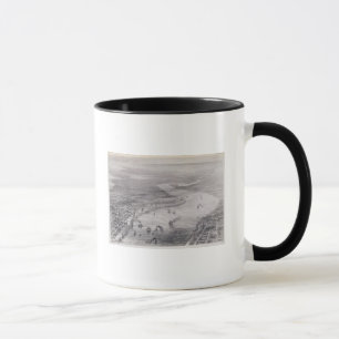 Mug Vue de primevère farineuse de la Nouvelle-Orléan