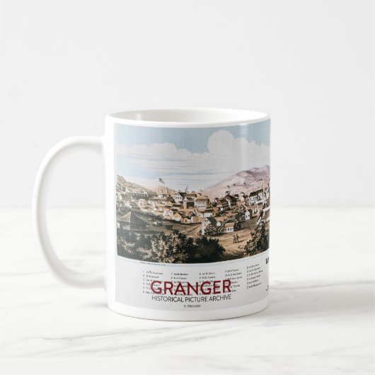 Mug Vue de San Francisco, 1849 (Gauche)