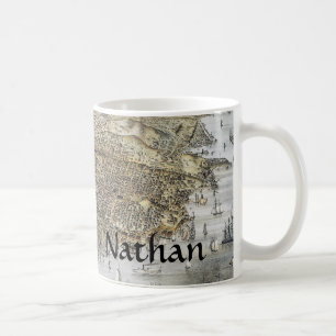 Mug Vue de San Francisco, 1878