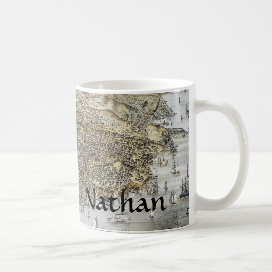 Mug Vue de San Francisco, 1878 (Droite)