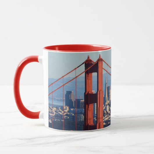 Mug Vue de San Francisco par Golden Gate Bridge (Gauche)