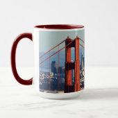 Mug Vue de San Francisco par Golden Gate Bridge (Gauche)