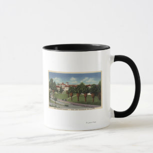 Mug Vue de sanatorium et d'hôpital de Loma Linda