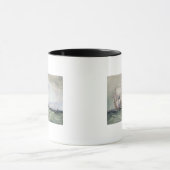 Mug Vue de Scarborough, avec Collier Brig (Centre)