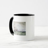 Mug Vue de Scarborough, avec Collier Brig (Devant gauche)