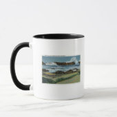 Mug Vue de Seal Rock entre Waldport et (Gauche)