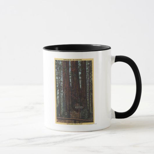 Mug Vue de "Trois Graces" sur Big Trees Park (Droite)