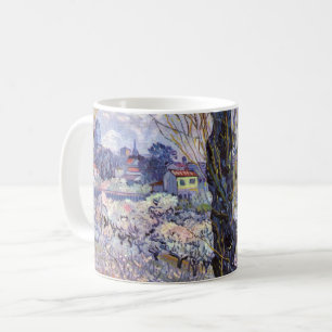 Mug Vue de Van Gogh sur les vergers en fleurs d'Arles