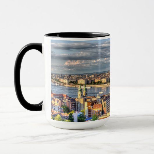 Mug Vue de ville de Budapest (Gauche)