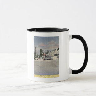 Mug Vue de ville en hiver