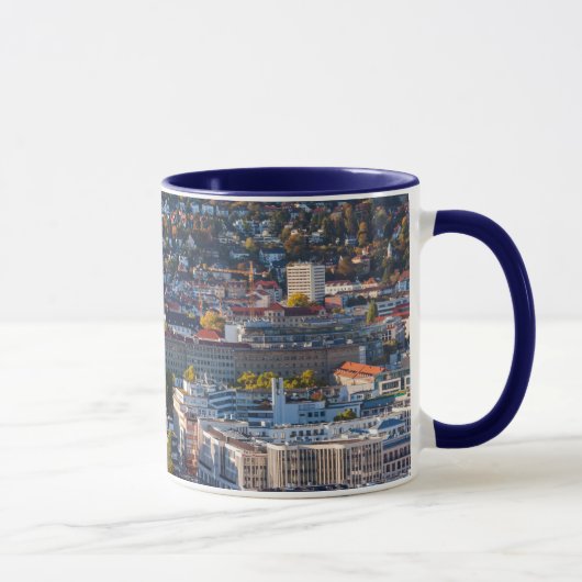 Mug Vue dégagée sur la ville de Stuttgart (Droite)