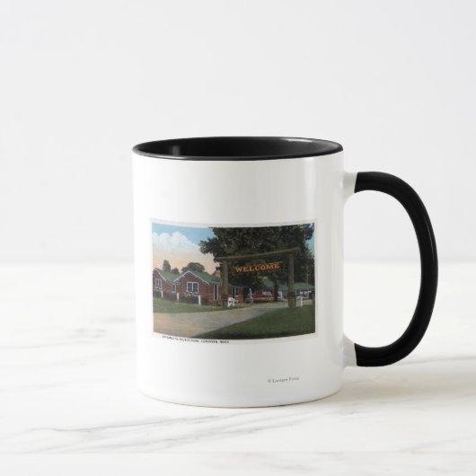 Mug Vue d'entrée du parc touristique (Droite)