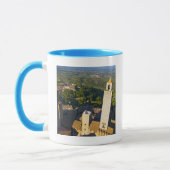 Mug Vue Depuis La Tour, San Gimignano, Sienne, Toscane (Gauche)