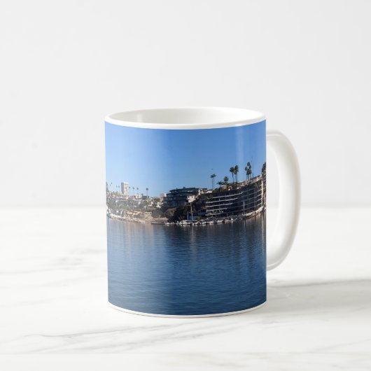 Mug Vue depuis le Wedge, Newport Beach, Californie (Devant droit)