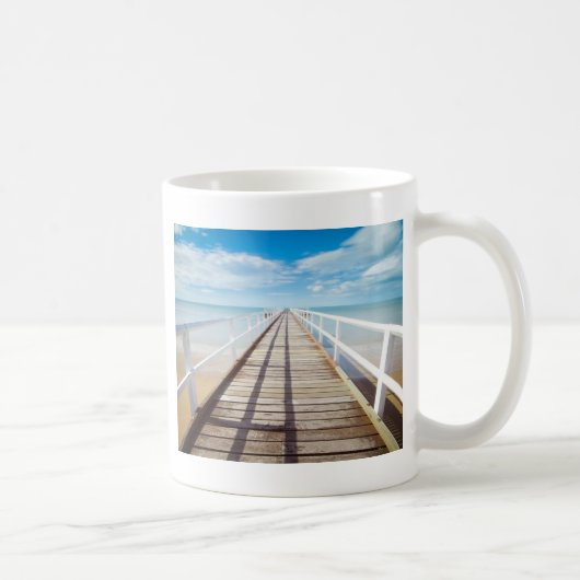 Mug Vue depuis Pier sur la mer (Droite)