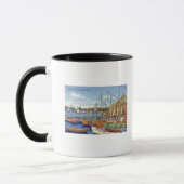 Mug Vue des bateaux dans le port (Gauche)
