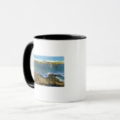 Mug Vue des bateaux de pêche de York Beach (Devant gauche)