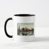 Mug Vue des boutons noirs le long de la route Shasta (Gauche)