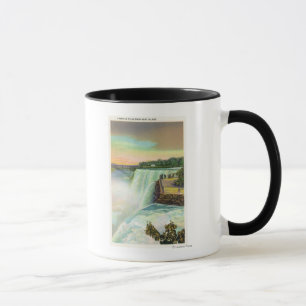 Mug Vue des chutes américaines de Goat Island