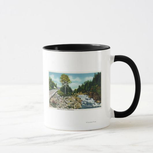 Mug Vue des chutes inférieures de la rivière Ammonoosu (Droite)