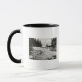 Mug Vue des chutes Kennebago (Gauche)
