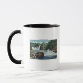 Mug Vue des chutes Rainbow et Horseshoe (Gauche)