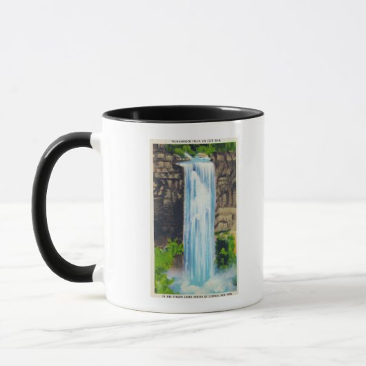 Mug Vue des chutes Taughannock (Gauche)