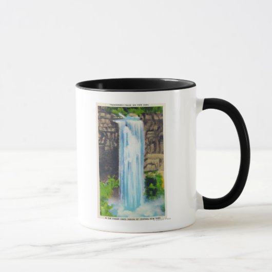 Mug Vue des chutes Taughannock (Droite)