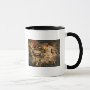 Mug Vue des feux à Paris pendant la commune