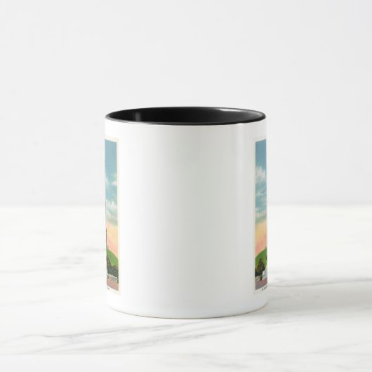 Mug Vue des Myles Standish Monument # 2 (Centre)
