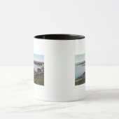 Mug Vue des navires dans le DockSt. Michael, AK (Centre)