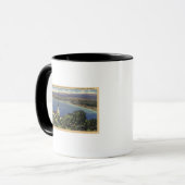 Mug Vue des plages de Redondo & Hermosa (Devant gauche)