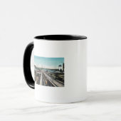 Mug Vue des quais Port LudlowPort Ludlow, WA (Devant gauche)