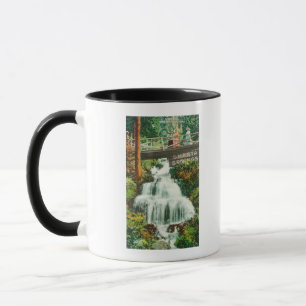 Mug Vue des ressorts inférieurs de FallsShasta, CA