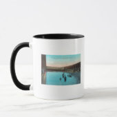 Mug Vue des sources thermales de TankBoyes, CA (Gauche)