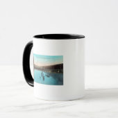 Mug Vue des sources thermales de TankBoyes, CA (Devant gauche)