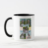 Mug Vue des statues dans les parcs de Portland City (Gauche)
