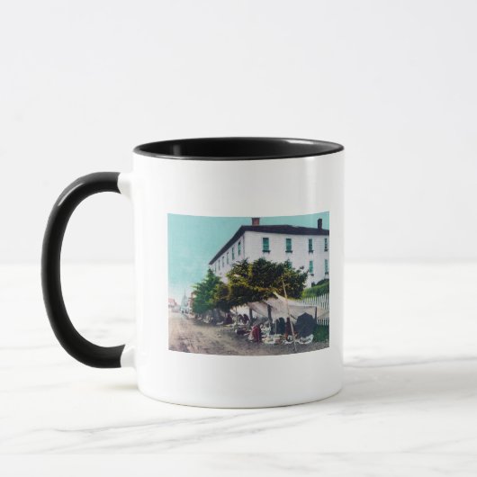 Mug Vue d'Eskimo Curio VendersSitka, AK (Gauche)