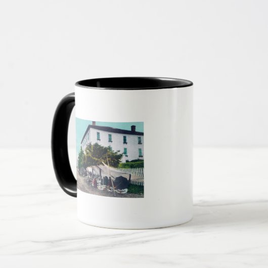 Mug Vue d'Eskimo Curio VendersSitka, AK (Devant gauche)