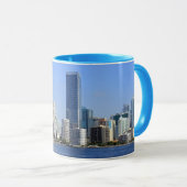 Mug Vue d'horizon de Miami (Devant droit)