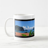 Mug Vue d'océan tropicale de la Thaïlande (Gauche)
