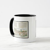 Mug Vue d'oeil d'oiseau de Constance de Nuremberg ch (Devant gauche)