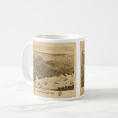 Mug Vue d'oeil d'oiseaux de Jacksonville la Floride (Devant gauche)