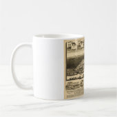 Mug vue d'Oiseau-oeil de Snohomish, Washington (1890) (Gauche)