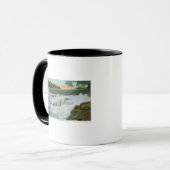 Mug Vue du barrage d'Ausable Chasm (Devant gauche)