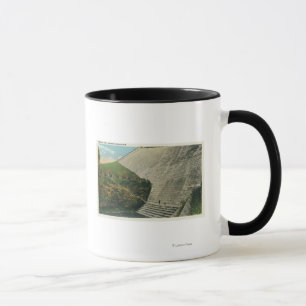 Mug Vue du barrage de réservoir d'Ashokan